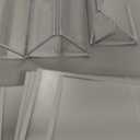 Clear Acrylic Sign Holder 4X6 with Silver Borders Display Stand, Double Sided Acrylic Picture Frames Plastic Sign Holder for Wedding Table Numbers Menu Holder (6 Pack)