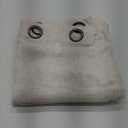 Curtains White Polyester Lined 2 Panels 50x80