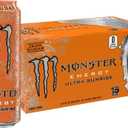 Monster Energy Ultra Sunrise, Sugar Free Energy Drink, 16 Fl Oz (Pack of 15)
