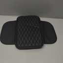 Upgraded Car Center Console Cover Microfiber Leather with 2 Storage Bags Car Armrest Storage Box Car Interior Accessories for Most
