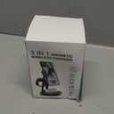 Wireless Charger for Samsung | 3-in-1 Charging Station for Samsung Galaxy S25/S24/S23/S22 & Watch 7/6/5/Buds | MagSafe Charger for iPhone 16/15/14/13/12 | Compatible with Apple Watch & AirPods