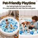 STARBOLO Ball Pit Balls for Toddlers Phthalate Free BPA Free Non-Toxic Crush Proof Play Balls for Toddlers Kids Pool Playhouse Pack of 100 200 500