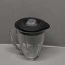 Anbige Replacement Parts Glass jar with Jar Base Bottom Cap,Blade with Rubber Gasket, Compatible with Oster Pro 1200 Blenders