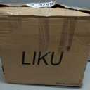 LIKU Fitness Professional Inline Skates Women Men Adult Youth Black (Men 6,Women 7)