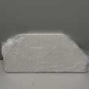 Weysat 1 Pcs 15.5" x 5/8" Thick Half Octagon Kiln Shelf Fires up to 2282f for Glass Fusing and Ceramics, Use in Most Kiln