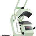 Hat Press Heat Machine for Caps with 2 Platens, Precise Temp&Timer Control, Hat Heat Press with Timer Auto Starter, Sublimation Hat Press for Trucker Hat & Iron on Vinyl, Heat Transfer (Light Green)