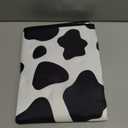 Black and White Cow Print Shade Windshield Sun Shade,Foldable Car Sun Shade for Front Windshield Sunshades Protector Blocks UV Rays Sun Visor Protect and Cool Your Vehicle Interior