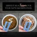 5 x Fussie Cat Ocean Fish and Salmon Puree, lickable cat Treats, 0.5oz Pouch Pack of 4