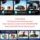 4 Channel Dash Cam Front and Rear with 360 View for All-Round Protection, 4-Way Recording, Built-in 5G WiFi & GPS, APP Control, 8 IR LEDs, 24H Parking Monitor, G-Sensor, Free TF Card (128GB)