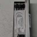 10-Pack Multi Short USB Cables & TypeC-C Cables for Charging Stations Compatible/w iPhone16 &15, iPhone5-14/ iPads/iPad mini/iPad Pros/Samsung Moblies & Tablets/Pixel & Nexus/HTC/Sony(Black)