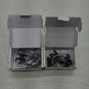 [2 Pack] Bluetooth Earpiece Wireless Handsfree Headset V5.0 24 Hrs Driving with Mic 60 Days Standby Bluetooth Headset for iPhone Android Samsung Driver (Black)