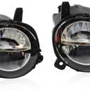Pair Front Fog Lights Assembly Compatible with 3 Series F30 F35 320i 328d 330e 428i 435i 430i 440i 2012-2018 Driver and Passenger Side Fog lamp 63177315559 63177315560 Left and Right