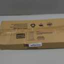 KeFanta Outdoor/Indoor Broom for Floors, 53" Long Handle Angle Broom for Sweeping Indoor Concrete Courtyard Garage Patio Home Kitchen Office Lobby