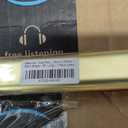 Desunia oval road 15mm x 30 mm satin brass 36" Long - 1 pack New