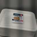 100 Pack 14 Inch Heavy Duty Disposable Food Trays Compostable Large Paper Plates Tray Set Natural Material Biodegradable for Party Serving Crawfish Lobster Crab BBQ Holiday Feast Seafood Supplies