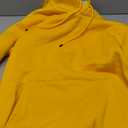 Men's Hoodies Pullover Hooded Sweatshirt Midweight Athletic Hoodie for Men Long Sleeve Fleece Sweat Shirt with Pocket (X-Large, Yellow)