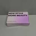 Wig with Bangs for Women Brown Blonde Highlight Straight Face-Framing Layers Hairstyle 4x4 Realistic Scalp Glueless Synthetic Wigs Medium Length for Everyday Use