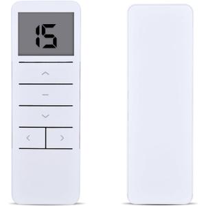 Replacement Remote Controller for DOOYA DD2702H Motorized Curtains, Electric Roller Blinds and Shades 433MHz 15-Channel Transmitter