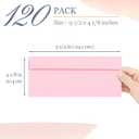 Business Envelopes, 120-Pack #10 Envelopes, 4 1/8 x 9 1/2 Inches, 6 Pastel Colors