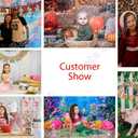 Kate 7x5ft Halloween Backdrops for Photography Horrible Pumpkin Lantern Background Full Moon Scary Night Backgrounds Trick or Treat Decoration Studio Backdrop