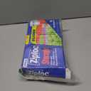 Ziploc Quart Food Storage Bags, Stand-Up Bottom, Easy to Fill, 76 Count