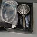 YASINU All Metal Bathtub Faucet with Sprayer 10 Settings, Universal Fit 1/2" IPS, Tub Spout with Diverter Brushed Nickel