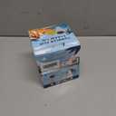 2 x 40 Oz Tumbler Flip Straw Lid for Stanley Quencher, Silicone Leak Proof Replacement Cover Reusable, Splash Resistant Cup Lids Accessories with Cleaning Brush Set (Cream)