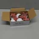 Der Rose Set of 6 Pink Succulents Plants Artificial in Pots Small Fake Plants for Girls Pink Room Decor Office Desk Accessories for Women