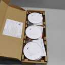 Kidde Smoke Detector, 10-Year Battery Powered, LED Warning Light Indicators, 3-Pack