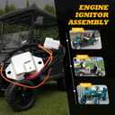 19627-G1 Engine Ignitor Assembly Compatible with 1981-1990 2-Cycle Golf Cart Models Replaces