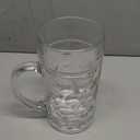 BAVARIA TRACHTEN Oktoberfest Glass Beer Mug - Authentic Beer Stein - Traditional German Beer Mugs - Franziskaner Mug Weissbier Glass - 1 Liter 34 oz Beer Mug - Extra Large