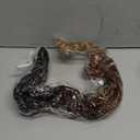 Long Boho Box Braids Crochet Hair Pre Looped Goddess Bohemian Box Crochet Braids for Black Women 8 Packs Synthetic Hair with Curly Ends(24 Inch,1B-30-27)