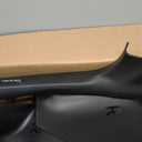 8PCS Door Sill Protector for Tesla Model Y Juniper 2025 2026, Carbon Fiber Texture Door Entry Guard Covers, Anti-Kick Anti-Scuff Full Coverage Threshold Trim, ABS Interior Accessories, Front & Rear