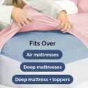Extra Deep Queen Sheet Set - 6 Piece Breathable and Cooling Sheets - Hotel Luxury Bedding for Women, Men, Kids & Teens - Easy & Secure Fit - Soft, Wrinkle Free & Comfy - Extra Deep Pockets - Baby Pink