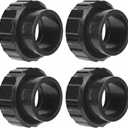 4 Pcs SP1500UNPAK2C Union Connection Kit, 1-1/2-inch Socket by 2-inch Slip Flush Union Connectors Pak Replacement, Compatible with Hayward Pumps/filters and Chlorine Feeders