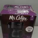 Mr. Coffee Black Coffee Maker, 12 Cups, with Auto Pause and Glass Carafe, Perfect for Home and Office Use