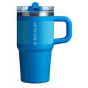 STANLEY Quencher ProTour Flip Straw Tumbler with Leakproof Lid 20 oz | Built-In Straw and Handle | Cup Holder Compatible for Travel | Insulated Stainless Steel Cup | BPA-Free | Azure Fade