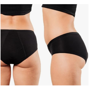 Bambody Absorbent Brief, Super Comfy Period Underwear for Women - Leakproof Period Panties Size 12