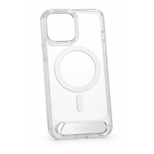 TORRAS for iPhone 15 Pro Max Case Diamond Clear | Strong Magnetic & Seamless Stand, Fit for MagSafe, MilitaryGrade Drop Protection, Sturdy Adjustable Builtin Kickstand, Slim AntiYellowing