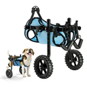Doglemi  Dog Wheelchair for Hind Legs-Durable All-Terrain Wheels, Heavy Duty Aluminum Frame, Comfortable Breathable Mesh for Dogs, Hip Support System, Restores Mobility for Arthritis & Injuries S 