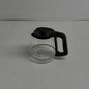 Mr. Coffee 12-Cup Replacement Carafe  Compatible with Mr. Coffee 12 Cup Machines, Glass Pot with Black Handle