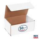 BOX USA Shipping Boxes Small 9"L x 6"W x 4"H, 50-Pack | Corrugated Cardboard Box for Packing, Moving and Storage
