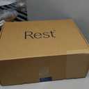 REST Evercool Cooling Comforter, Full/Queen, Blanket for Hot Sleepers, All Season Bedding to Keep Cool for Night Sweats, Breathable Lightweight Blanket, 90"x90" Inches, Snow Ivory