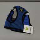 EcoBark Step in Dog Harness Reflective Soft Ultra Padded Mesh Dog Harnesses for  Dogs Eco-Friendly Comfort Secure Halter No Pull Adjustable Pet Vest (Medium-11 to 17 lbs-Chest Up to 16 in (Pack of 1), Bright Blue Sport)