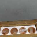 vensovo 3 inch Terracotta Clay Pots for Plants with Saucer - 12 Pack Small Terra Cotta Planter Great for Garden Windowsill Indoor & Outdoor Wedding Favors Gifts (Brown)