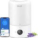 LEVOIT Smart Cool Mist Top Fill Humidifiers for Bedroom with Sensor, Auto Humidity Setting, APP & Voice Control, Essential Oil Diffuser, Ultra Quiet Operation, Super Easy Top Fill, 3L, White