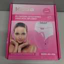 Electric Hair Removal Epilator, Rechargeable Detachable Head Fastest Removal Smooth Skin USB Chargeable Sensitive Areas Women Man Hair Trimmer for Face Legs Arms Armpit Bikini (Pink)