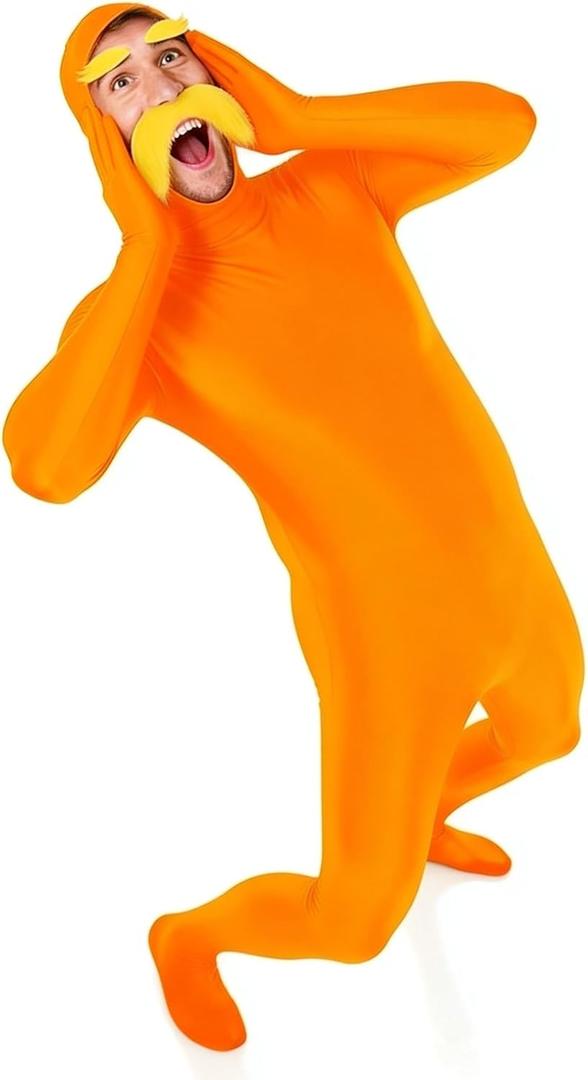 Spider Cosplay Bodysuit for Women, 3D Style Halloween Costume for Adult (X-Large(5.6-5.9FT))