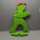 Step2 Kid Alert Street Safety Sign, Kids at Play Signage for Neighborhood Safety, 32-Inch Tall Reflective Caution Sign with Warning Flag