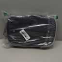 Prite Makeup Bag, Large Capacity Portable Travel Cosmetic Bag, Waterproof Makeup Organizer for Women with Handle and Divider (001 Black)